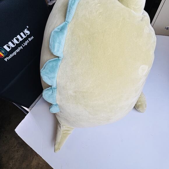 Squishmallows -Alec the Sea Monster Large Olive Green 16" - Picture 6 of 16